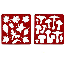 Трафарет для малювання та творчості У лісі, 2 шт