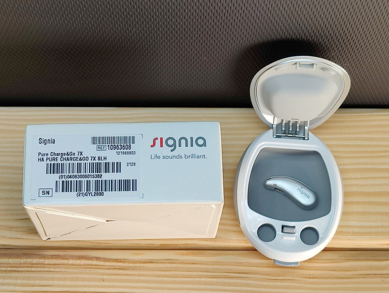 Слуховой аппарат Signia Pure Charge&Go 7X - фото 1 - id-p1755105123