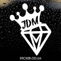 Вінілова наклейка на автомобіль в стилі JDM - Діамант, diamant #2