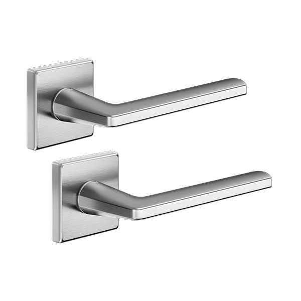 Ручка дверна DND by MARTINELLI Luce P 02 ZOS матовий хром, фото 1