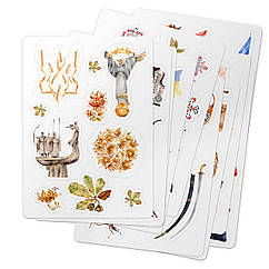 Стікери, наклейки для альбомів  "Це Україна" 113 шт. (наліпки)