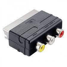 Купить Переходник SCART - "тюльпан", цена 85 ₴ — Prom.ua (ID#892439794)