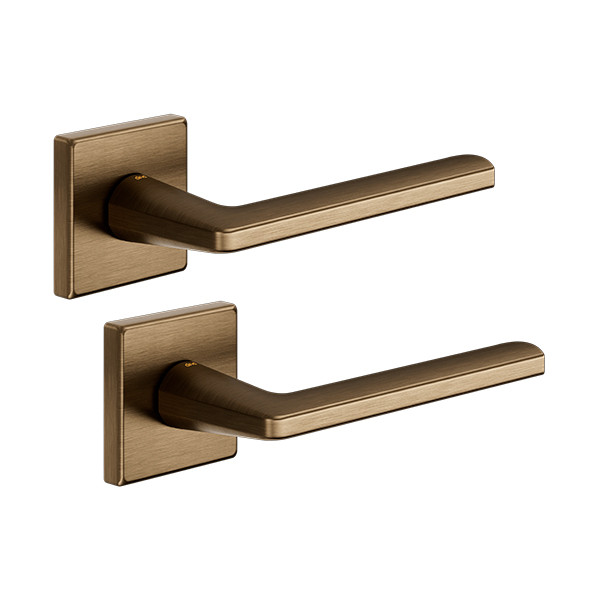 Ручка дверна DND by MARTINELLI Luce P 02 матова бронза, фото 1