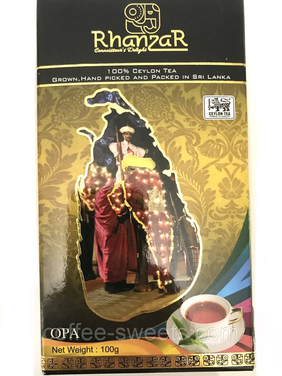 Чай чорний Rhansar OPA, 100 гр.