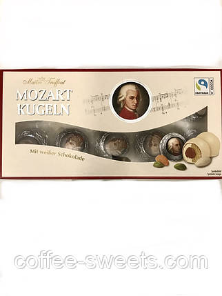 Цукерки в білому шоколаді Моцарт Mozart Kugeln, 200 г, фото 2