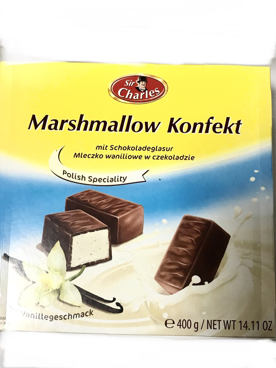 Цукерки Sir Charles Marshmallow Konfekt 400g