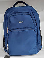 Школьный рюкзак ортопедический для девочки подростковый на два отдела в 5-11 класс синий Dolly 550