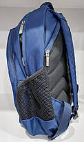Шкільний рюкзак ортопедичний для дівчинки підлітковий на два відділи 5-11 клас синій Dolly 550, фото 3