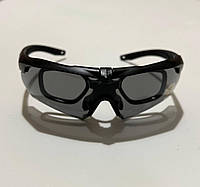 Тактические баллистические защитные очки черные/ койот сменные линзы очки с диоптриями поликарбонат ESS