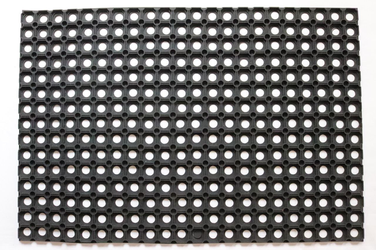 Килимок вхідний гумовий соти 50x75 "Індія"