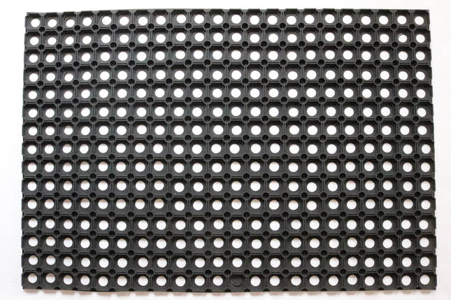 Килимок вхідний гумовий соти 50x75 "Індія", фото 1