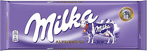 Шоколад Milka Alpenmilch Швейцарія 270г