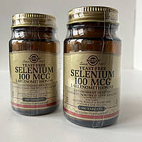 Solgar Selenium Селен без дріжджів, 100 мкг, 100 таблеток solgar