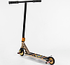 Труковий самокат Best Scooter жовтий HIC-система пеги алюмінієвий диск та дека анодоване фарбування PU 110мм, фото 8