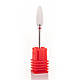Фреза керамічна Nail Drill для зняття гель-лаку (Кукурудза) - 640 701 Flame S(F) (червона насічка), фото 3