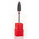 Фреза керамічна Nail Drill для зняття гель-лаку (Кукурудза) — 641 0 701 чорна (червона насічка), фото 2