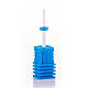 Фреза керамічна Nail Drill для оброблення кутикули (Пламія) — 6 420 401 Small Round V L (C) (синя насічка), фото 3