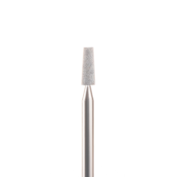 Фреза корундова Nail Drill для манікюру і педикюру (усічений Конус) 45-31, діаметр 3,3 мм, сіра