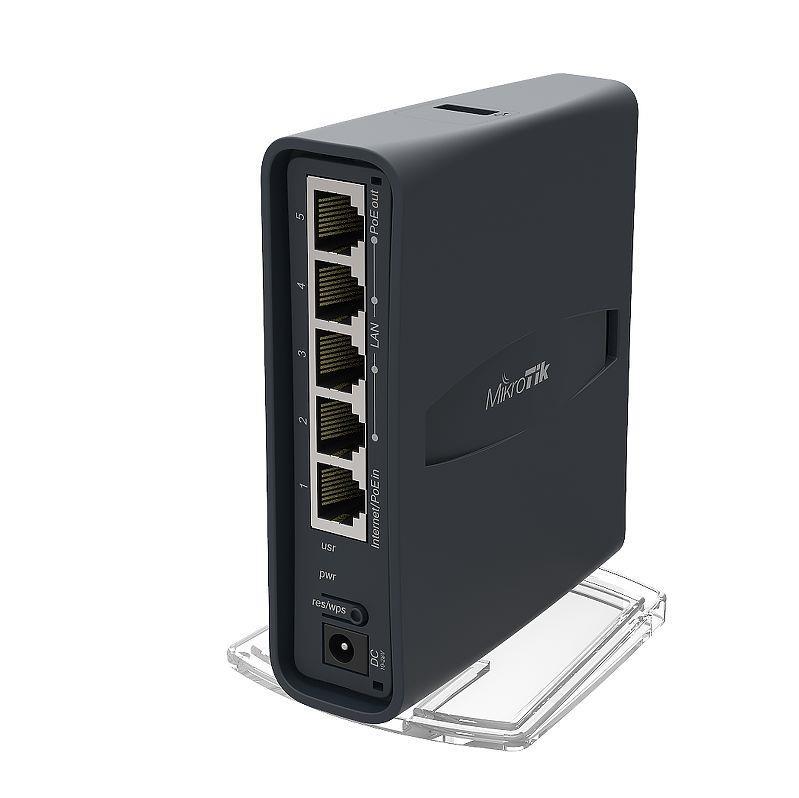 Бездротовий маршрутизатор (роутер) Mikrotik hAP ac lite tower (RB952Ui-5ac2nD-TC), фото 1