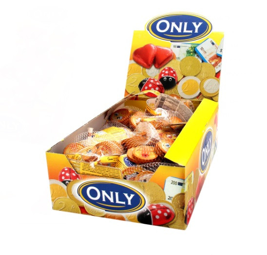 Молочний шоколад Only Смайлики 85 г. Австрія (24 шт./1 ящ ...