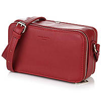Женская красная сумка-клатч David Jones кроссбоди сумка красная женская через плечо мини-сумка повседневная