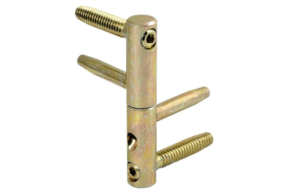 Петля вкрутна AGB E011501604 3D/16 мм біхромат, фото 1