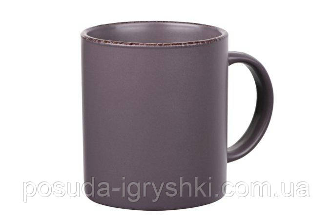 Чашка Ardesto Lucca Grey brown Коричневий 360 мл (AR2930GMC), фото 1