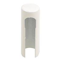 Ковпачок для петель вкрутних Білий (алюміній), D14