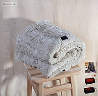 Електроковдра з підігріванням USB від павербанка. Електроплед підігрів через ЕСБ вихід. Бежевий.