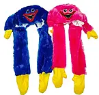 Світна шапка Кісі Місі, Хагі ваги, з вушками, що рухаються. Рожевий, Синій