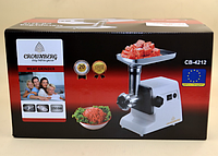 Электрическая мясорубка с Соковыжималкой Crownberg CB-4212 2500 Вт MAN