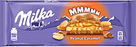 Шоколад Milka Peanut Caramel (c карамелью и арахисом) Швейцария 300г