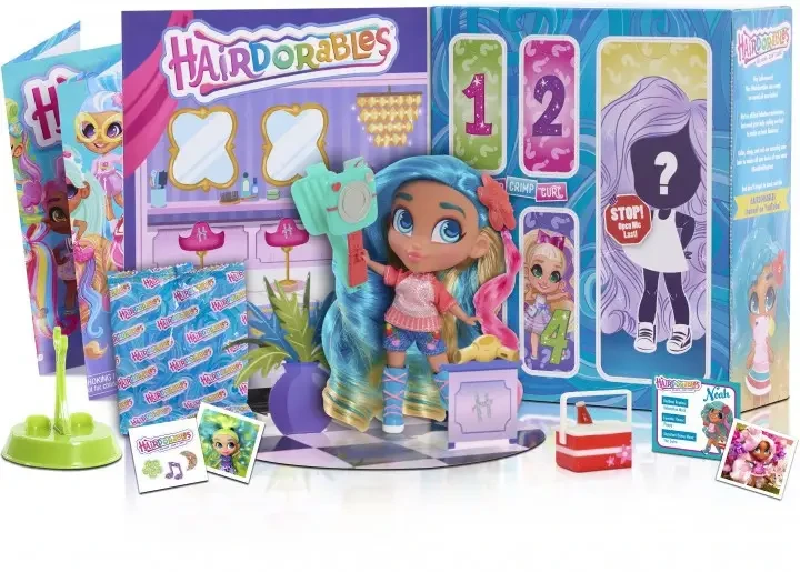 Игрушка кукла Hairdorables Dolls серия 3 с аксессуарами Кукла в коробке кукла с длинными волосам MAN - фото 3 - id-p1755170438