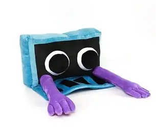 М'яка іграшка Райдужні друзі Перпл Rainbow Friends Purple у вентиляційній шахті