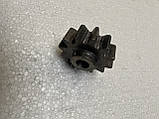 Шестерня 12 зубов d17мм (з буртом) до бетонозмешалкі, фото 5