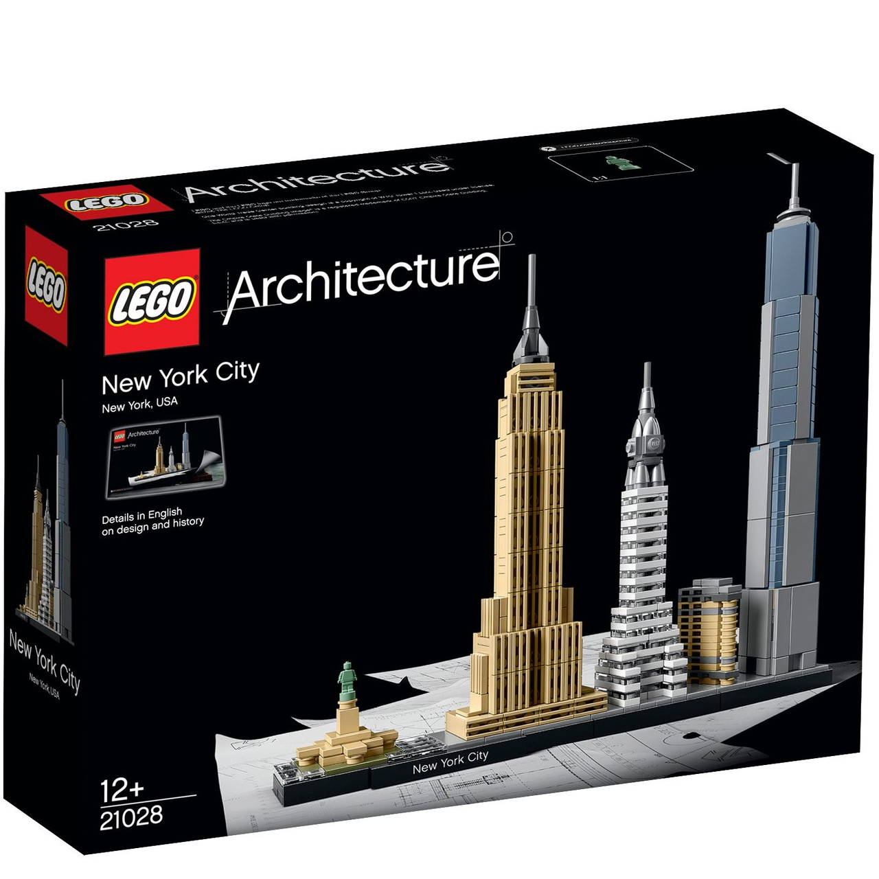 LEGO® ArchitecturеНью-Йорк США 21028 - фото 1 - id-p1202927422