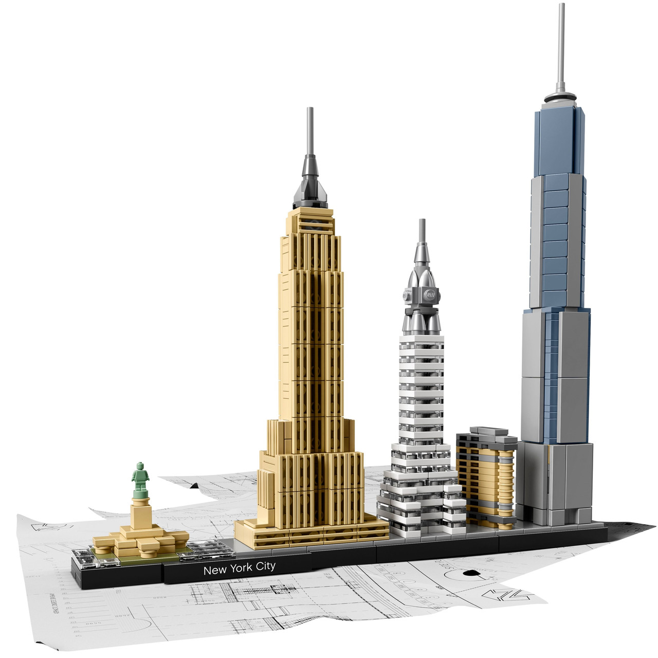 LEGO® ArchitecturеНью-Йорк США 21028 - фото 3 - id-p1202927422