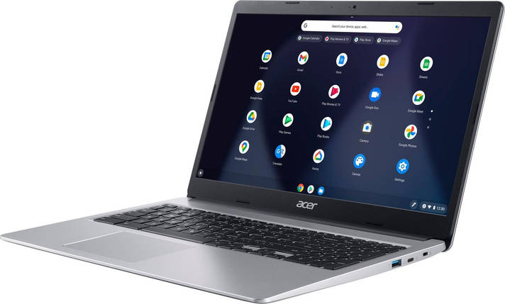 Ноутбук Acer Chromebook 315 CB315-3H-C2C3 Silver (NX.HKBAA.002), фото 3