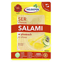 Сыр нарезка Mlekpol Salami 400г