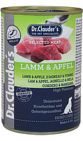 Влажный корм Dr.Clauder s Selected Meat Lamb & Apple 400 г Ягненок и Яблоко