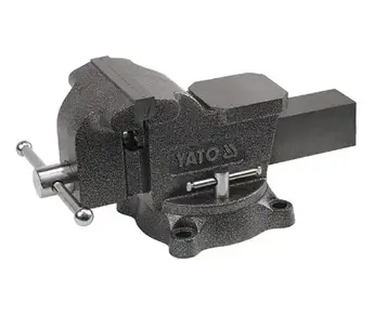 Лещата поворотні слюсарні з ковадлом 200 мм YATO YT-6504