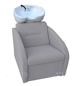 Перукарська мийка Мілано з кріслом для салону краси, мийка для перукарських салонів