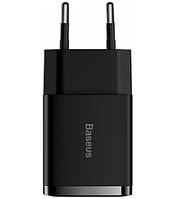 Зарядний пристрій Baseus Compact 2U 10.5W (CCXJ010201) чорний