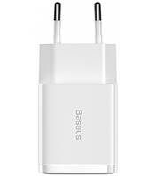 Зарядний пристрій Baseus Compact 2U 10.5W (CCXJ010202) білий