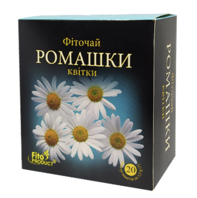 Квітки ромашки лікарської чай, 20 пакетиков