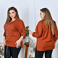 Гарна жіноча блуза великого розміру батал Фабрика моди Розміри: 52-54, 56-58, 60-62, 64-66