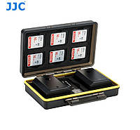 ТОП - Водонепроницаемый защитный кейс для карт памяти и аккумуляторов - JJC BC-3SD6