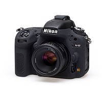 ТОП - Защитный силиконовый чехол для фотоаппаратов Nikon D750 - черный