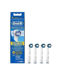 Насадки на електро щітки 4шт Braun Oral-b Precision Clean 4 шт Змінна насадка Орал Бі Браун Прецишн Клин