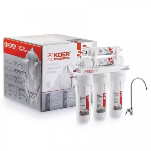Система зворотного осмосу Koer KV.05 ICEBERG 5, фото 1